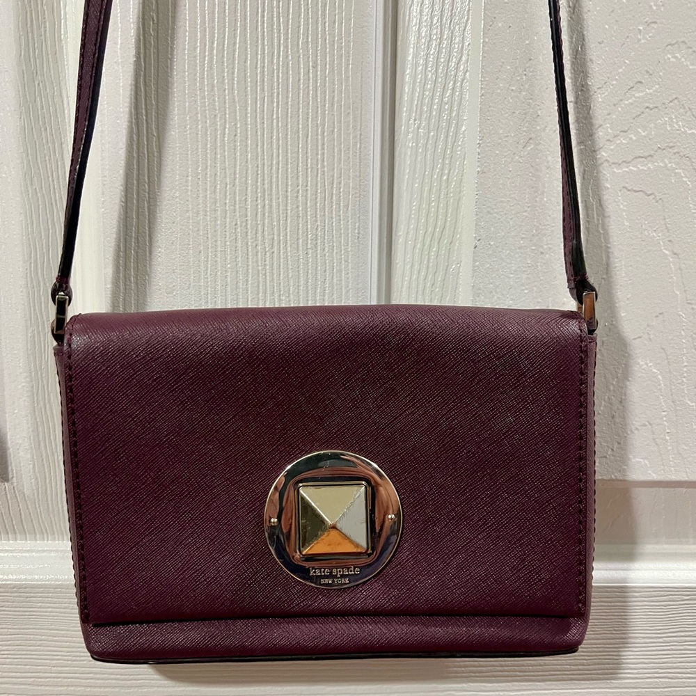Kate Spade Plum Crossbody Bag